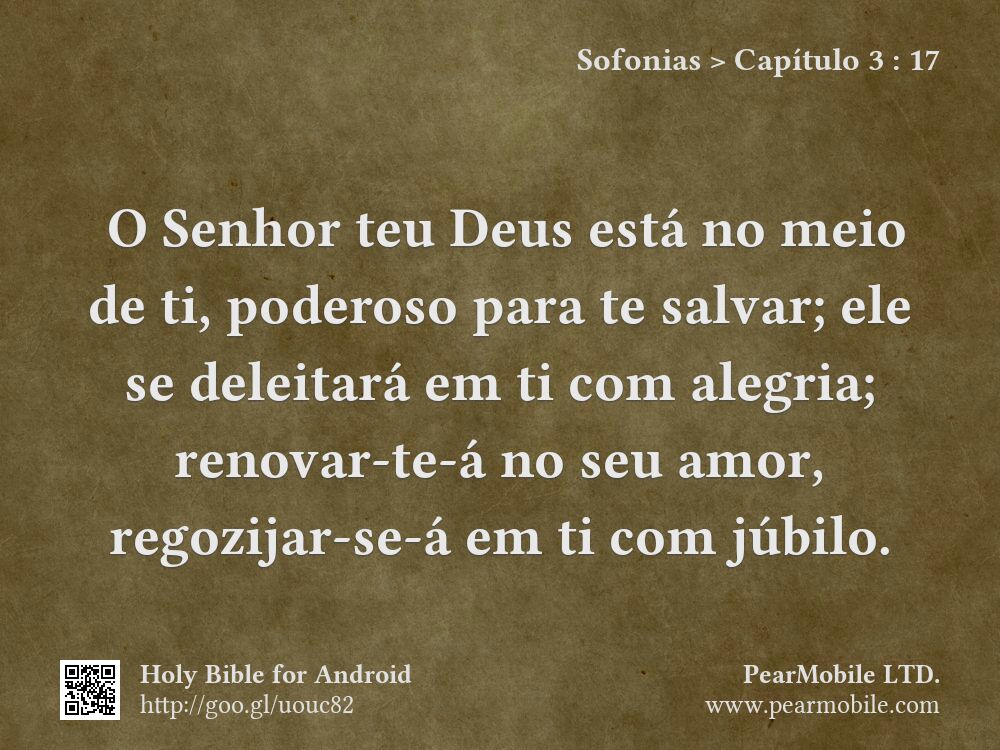 Sofonias, Capítulo 3:17